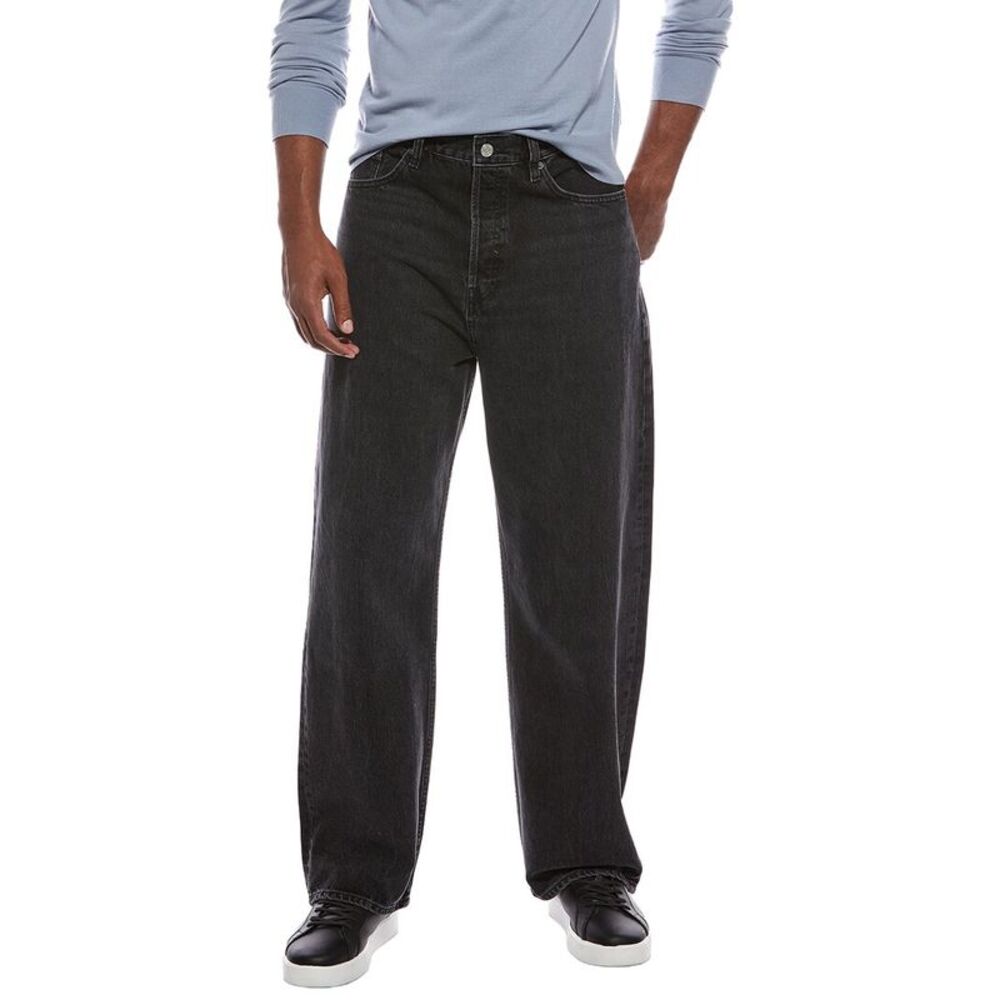 Frame Denim Mens  Uknown Baggy Jean, Black